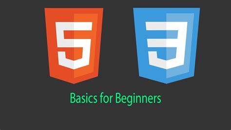 HTML and CSS basics illustration